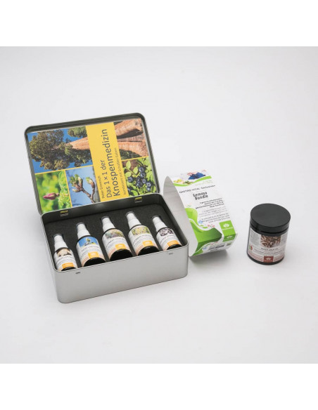 GASTRO VITAL GEMMO BUNDLE - Selected buds and Zeolite for the gastrointestinal tract with books of specialist Peter Emmrich