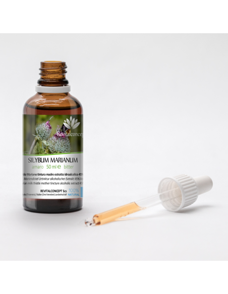 Cardo Mariano bio tintura madre gocce o spray | SILYBUM MARIANUM BIO