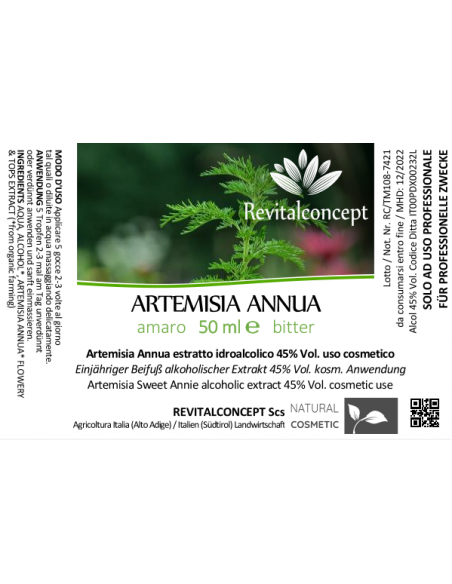 Sweet Annie organic (Novel Food) mother tincture drops or spray | ARTEMISIA ANNUA