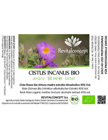 CISTUS INCANUS BIO
