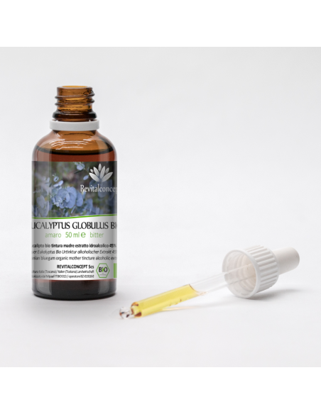 Eucalipto bio tintura madre gocce o spray | EUCALYPTUS GLOBULUS BIO