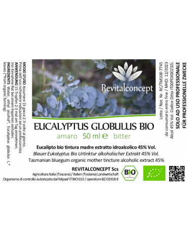 Eucalipto bio tintura madre gocce o spray |...