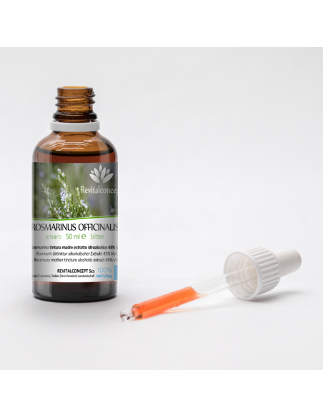 Rosemary organic mother tincture drops or spray | ROSMARINUS OFFICINALIS