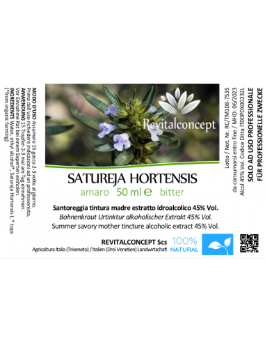 Santoreggia tintura madre gocce o spray |...