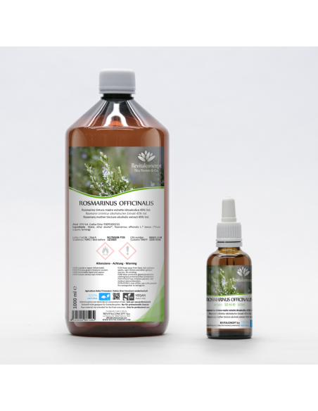 Rosemary organic mother tincture drops or spray | ROSMARINUS OFFICINALIS