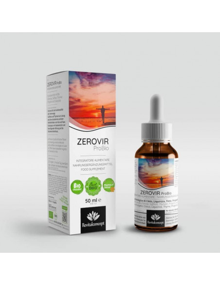 ZEROVIR ProBio Tropfen o. Spray mit Zistrose, Lakritze, Thymian, Propolis, Eukalyptus