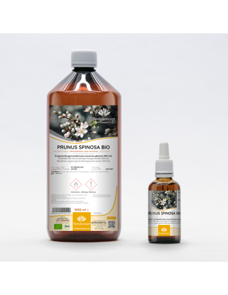 Blackthorn organic gemmotherapy buds extract drops or spray | PRUNUS SPINOSA BIO