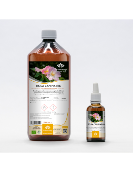 Heckenrose Bio Gemmotherapie Knospenextrakt Tropfen o. Spray | ROSA CANINA BIO