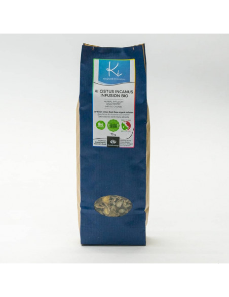 KI CISTUS INCANUS INFUSION Rote Zistrose Bio Kräutertee aus Sardinien