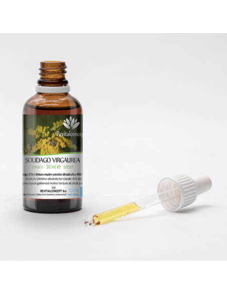 Verga d'Oro bio tintura madre gocce o spray | SOLIDAGO VIRGAUREA BIO