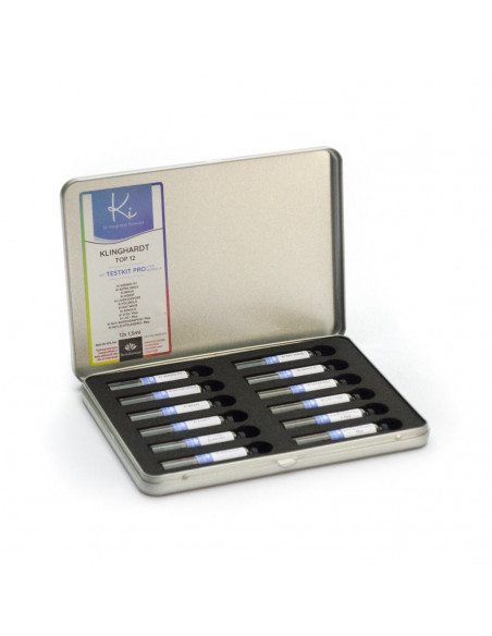 TESTKIT PRO extracts according to Dr. Klinghardt for therapeutic kinesiological ART testing
