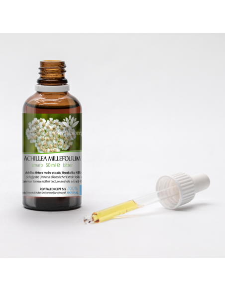 Achillea bio tintura madre gocce o spray | ACHILLEA MILLEFOLIUM BIO