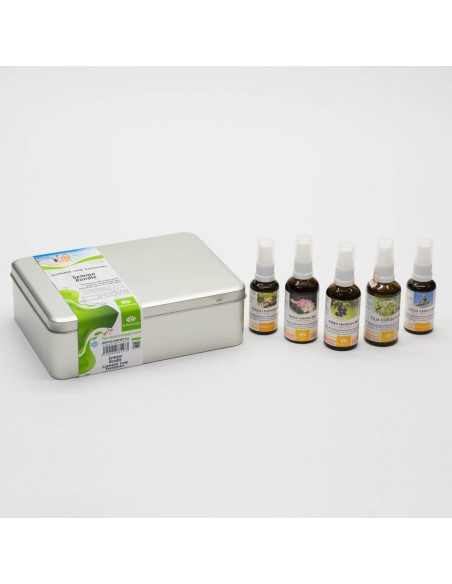 SUMMER TIME GEMMO BUNDLE Farmacia naturale con 3 o 5 estratti di gemme per un'estate serena e salutare