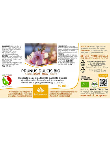 Mandorlo bio gemmoderivato macerato glicerico...